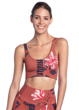 Load image into Gallery viewer, Maaji Resilient Tullip Garnet 4 Way Medium Impact Sports Bra