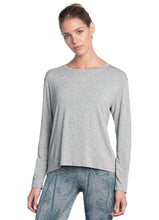Load image into Gallery viewer, Maaji Flint Pewter Long Sleeve Top