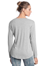 Load image into Gallery viewer, Maaji Flint Pewter Long Sleeve Top