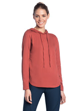 Load image into Gallery viewer, Maaji Jolly Garnet Hooded Layer