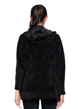 Load image into Gallery viewer, Maaji Rejoice Black Hooded Layer