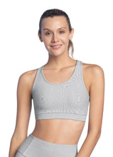 Load image into Gallery viewer, Maaji Fanatic Pure Cloud Medium Impact Sports Bra