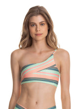 Load image into Gallery viewer, Maaji Beech Degree One Shoulder Bikini Top