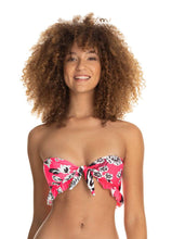 Load image into Gallery viewer, Maaji Festival Juggler 2 way Reversible Bandeau Bikini Top
