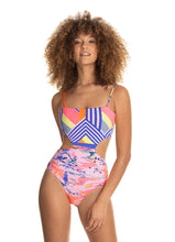 Load image into Gallery viewer, Maaji Merry Go Round Reversible Cut Out One Piece