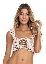 Load image into Gallery viewer, Maaji Gleaming Carina Lace up  Bikini top