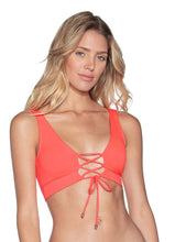 Load image into Gallery viewer, Maaji Coral Reef Allure 4 Way Bikini Halter Top