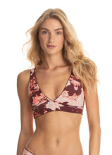Load image into Gallery viewer, Maaji Crimson Circus Allure Halter Bikini Top