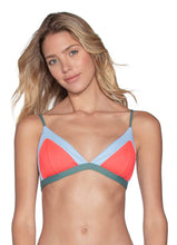 Load image into Gallery viewer, Maaji Ondine Affair Reversible Triangle Bikini Top