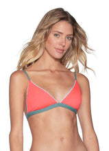 Load image into Gallery viewer, Maaji Ondine Affair Reversible Triangle Bikini Top