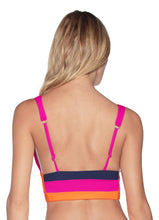 Load image into Gallery viewer, Maaji Caribe Jukebox Reversible Halter Bikini Top