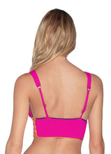 Load image into Gallery viewer, Maaji Caribe Jukebox Reversible Halter Bikini Top