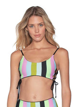 Load image into Gallery viewer, Maaji Artemis Black Portico Reversible Bikini Top