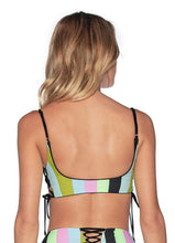 Load image into Gallery viewer, Maaji Artemis Black Portico Reversible Bikini Top