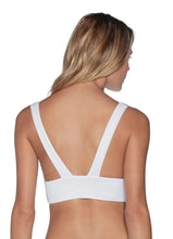 Load image into Gallery viewer, Maaji Sugar White Pearl Reversible Halter Bikini Top