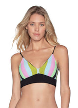 Load image into Gallery viewer, Maaji Artemis Black Daydream Reversible Swim Top