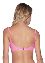 Load image into Gallery viewer, Maaji Taffy Pink Lanai Reversible Bralette Bikini Top