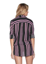 Load image into Gallery viewer, Maaji Lavanda Serenity Long Shirt Beach Cover Up
