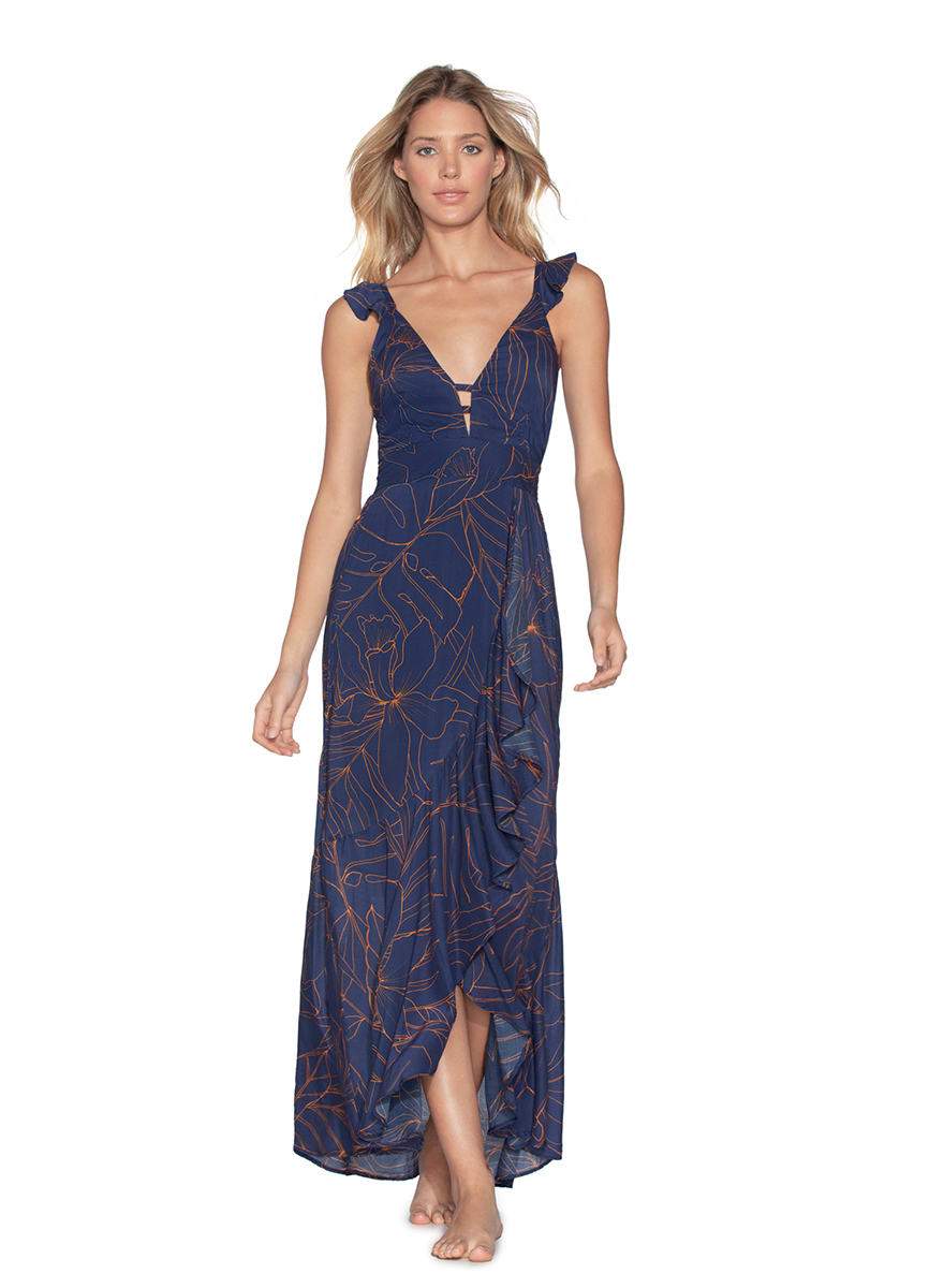 Maaji Seas the Day Long Dress Beach Cover Up
