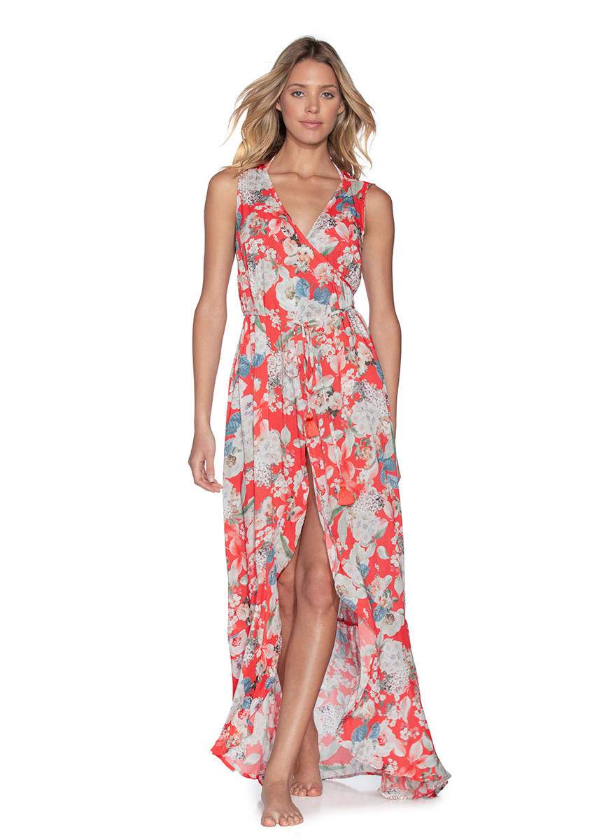 Maaji Ariel Sleeveless Long Kimono