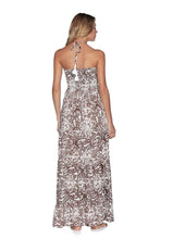 Load image into Gallery viewer, Maaji Mother of Pearl Convertible Long Beach Dress
