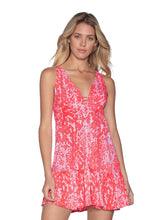 Load image into Gallery viewer, Maaji Blooming Wild Short Beach Dress
