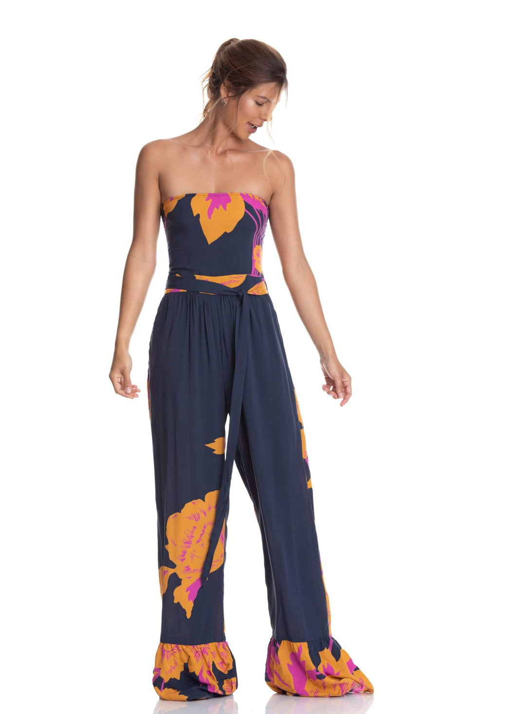 Maaji Marigold Garden Beachwear Jumpsuit