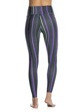 Load image into Gallery viewer, Maaji Double Dream Stripe Pacific Reversible High Rise Full Legging
