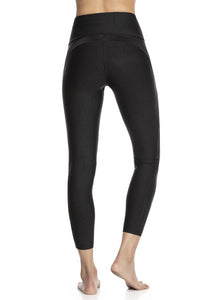 Maaji Surreal Black Mid Rise 7/8th Legging