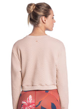 Load image into Gallery viewer, Maaji Noon Peach Quilted Sweatshirt
