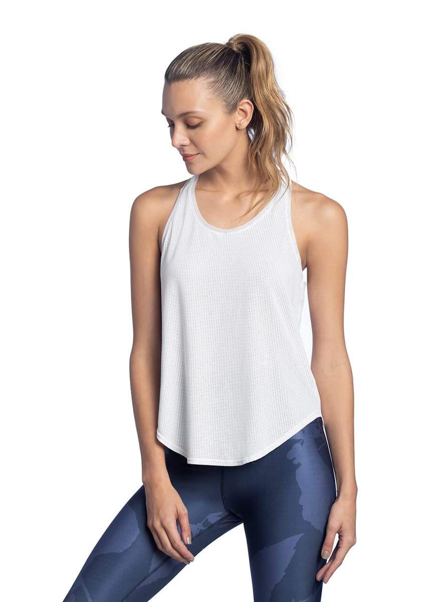 Maaji Radiance White Tech Tank Top