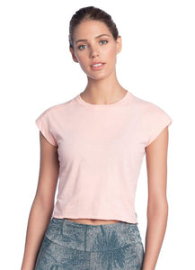 Maaji Dawn Peach Short Sleeve Top