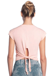 Maaji Dawn Peach Short Sleeve Top