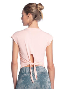 Maaji Dawn Peach Short Sleeve Top