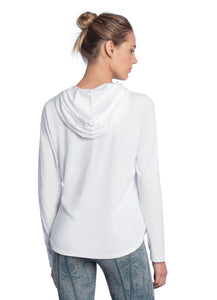 Maaji Jolly White Hooded Layer