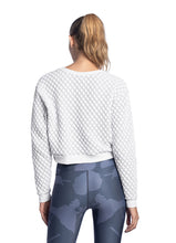 Load image into Gallery viewer, Maaji Soiree White Quilted Sweatshirt
