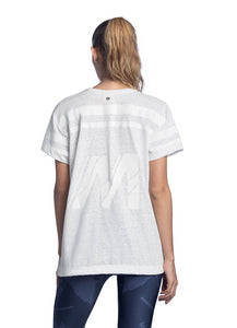 Maaji Tempo White Logo T-Shirt