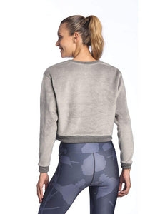 Maaji Sound Pebble Crop Sweatshirt