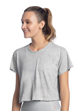 Load image into Gallery viewer, Maaji Peace Pure Cloud Cropped T-Shirt
