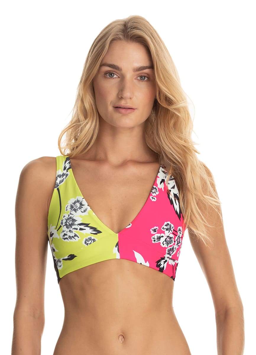 Maaji Ringling Allure 4 way  Reversible Halter Bikini Top