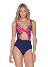 Load image into Gallery viewer, Maaji Blueberry Sherbet Reversible One Piece Swimsuit
