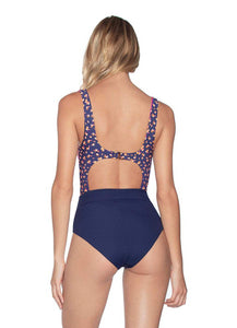 Maaji Blueberry Sherbet Reversible One Piece Swimsuit