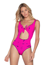 Load image into Gallery viewer, Maaji Blueberry Sherbet Reversible One Piece Swimsuit
