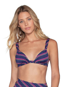 Maaji Island Parade Reversible Triangle Bikini Top