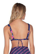 Load image into Gallery viewer, Maaji Island Parade Reversible Triangle Bikini Top
