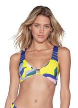 Load image into Gallery viewer, Maaji Jessamine Glee Reversible Halter Bikini Top
