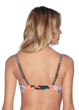 Load image into Gallery viewer, Maaji Moon and Sea Victory Reversible Halter Bikini Top
