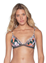 Load image into Gallery viewer, Maaji Poppy Affair Reversible Triangle Bikini Top
