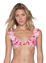 Load image into Gallery viewer, Maaji Lovers Song Reversible Triangle Bikini Top
