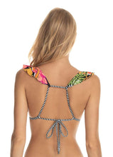 Load image into Gallery viewer, Maaji Ferris Wheel Pirouette Triangle Bikini Top
